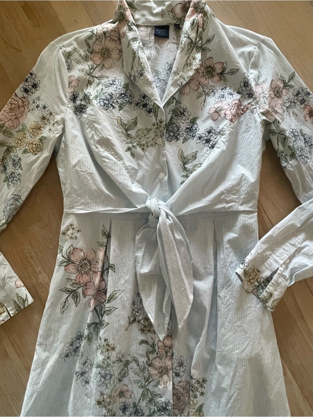 lightweight Floral summer Dress Casual Coastal brunch Beach  Summer Cotton - Picture 8 of 16
